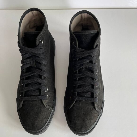 AllSaints Bryce Black High Top Sneakers – Men’s Size US 8 / EU 41 - Picture 5 of 8